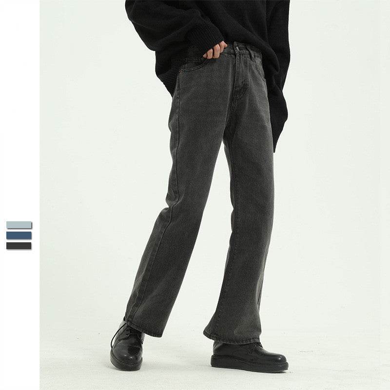 Men's Non-stretch Bootcut Jeans - Mubimart