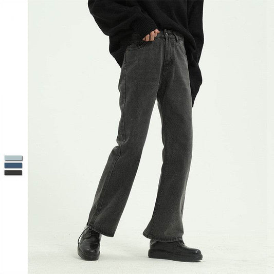 Men's Non-stretch Bootcut Jeans - Mubimart