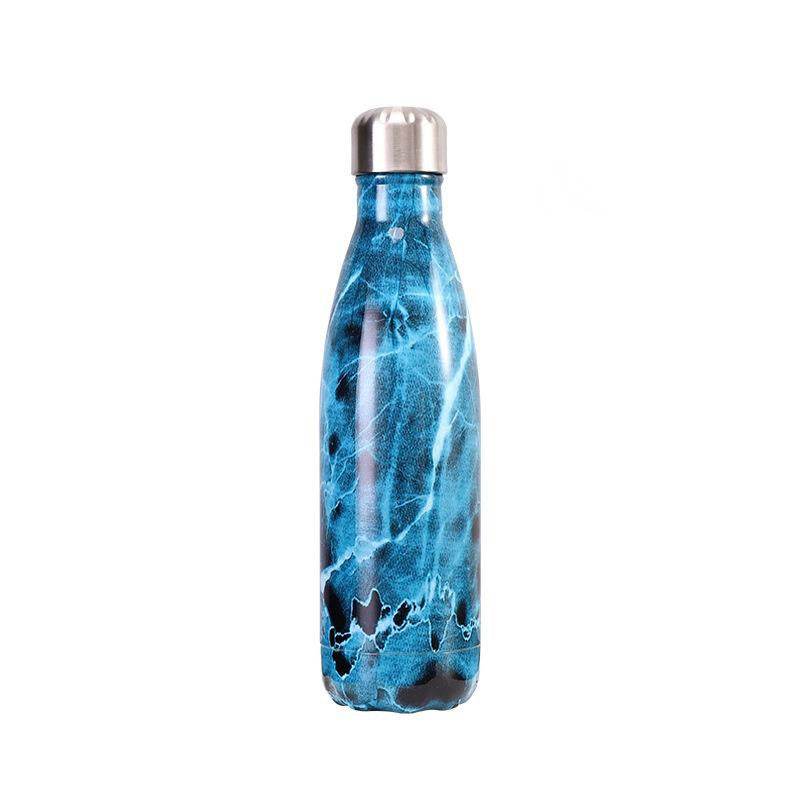 Coke Bottle Stainless Steel Vacuum Flask Bowling Cup Sports Bottle - Mubimart