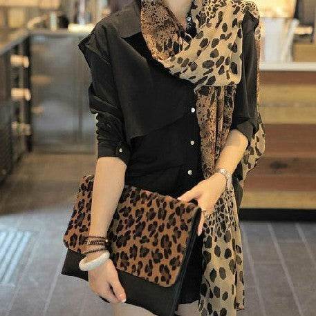 Silk scarf shawl - Mubimart