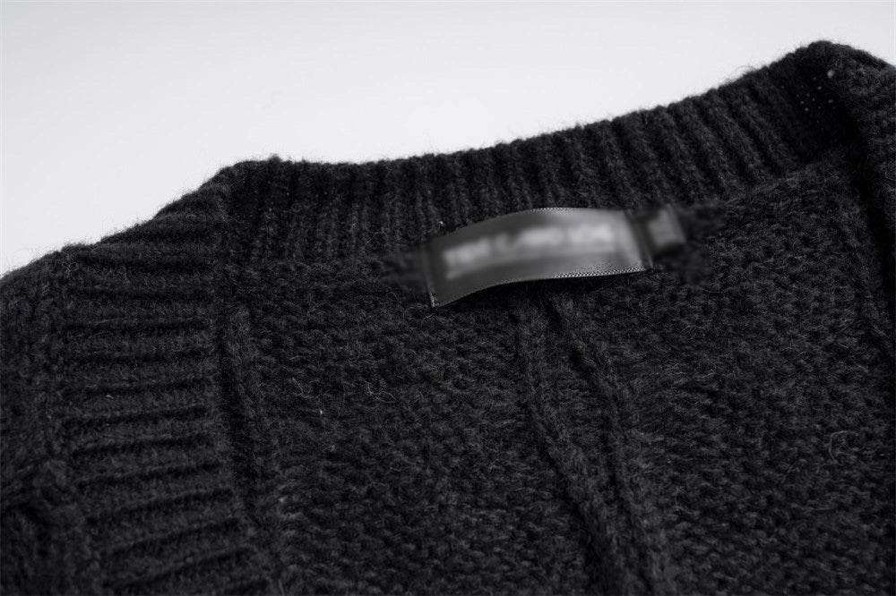 Loose Casual Sweater Vest Vest Coat - Mubimart