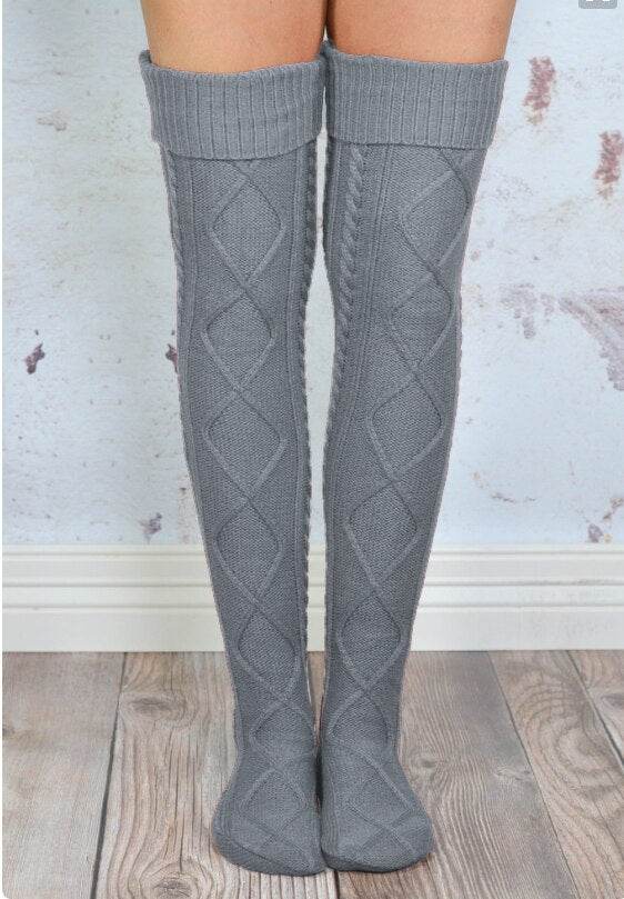 Long tube Japanese knee socks - Mubimart