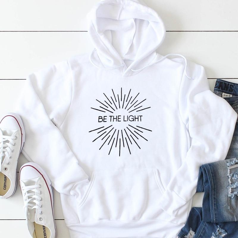 Be The Light Sweatshirts For Woman - Mubimart -  