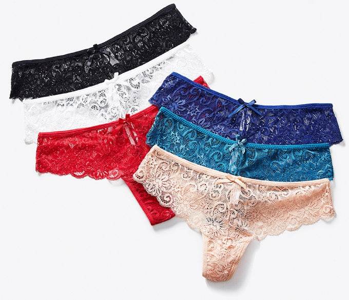 Woman Sexy Lace Thong - Mubimart