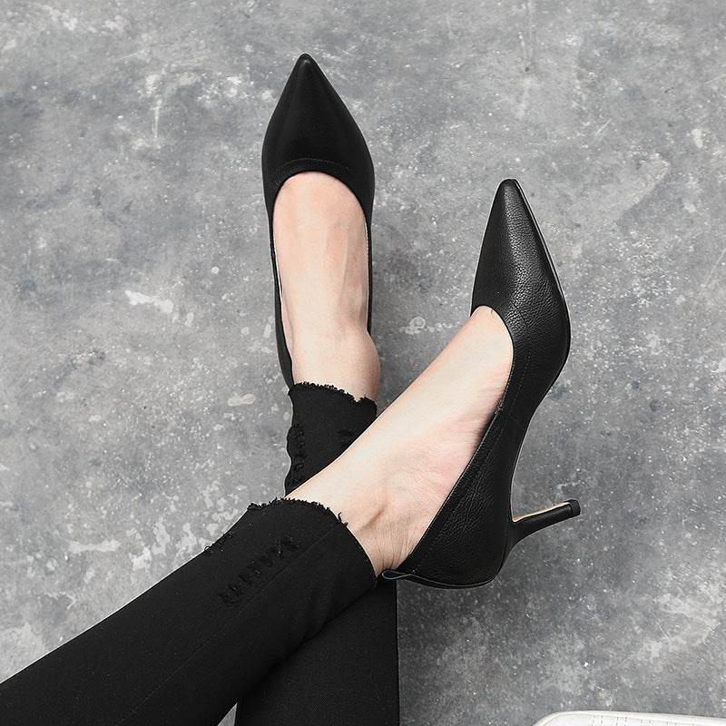 Work Elastic And Simple New Spring Women's Shoes - Mubimart