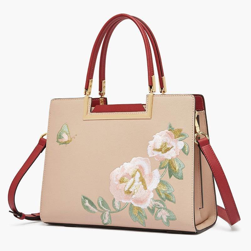 Fashion Embroidered Crossbody Bag Women - Mubimart