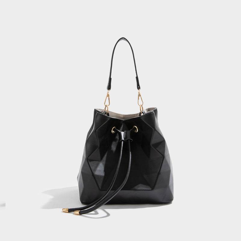 Fashion Women Laser Bucket Bag Messenger - Mubimart