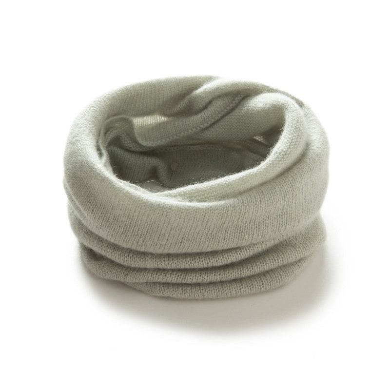 Winter Pure Color Cashmere Scarf For Men And Women - Mubimart