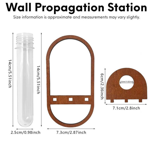Creative Test Tube Wall-mounted Decorative Vase