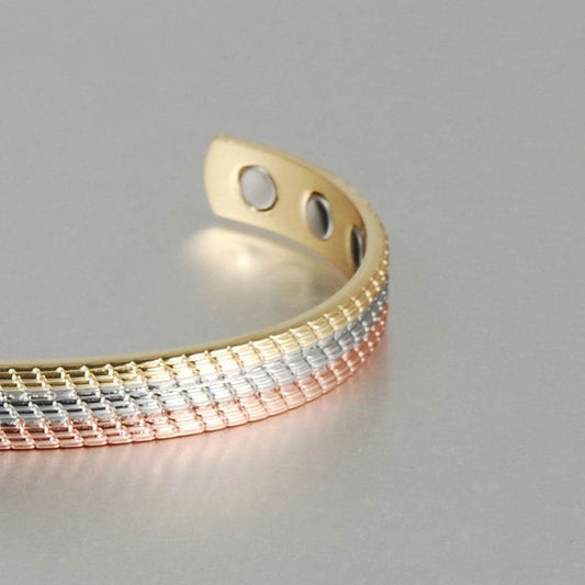 Pure Copper Magnetic Bangle Bracelet - Mubimart