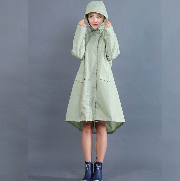 Fashion windbreaker raincoat - Mubimart