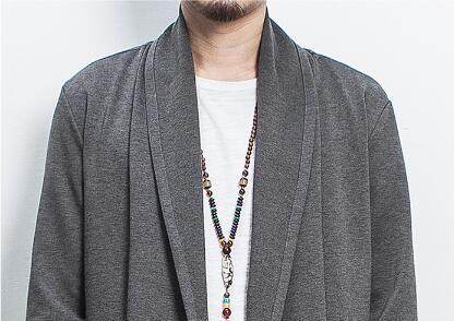 Men Cardigan - Mubimart