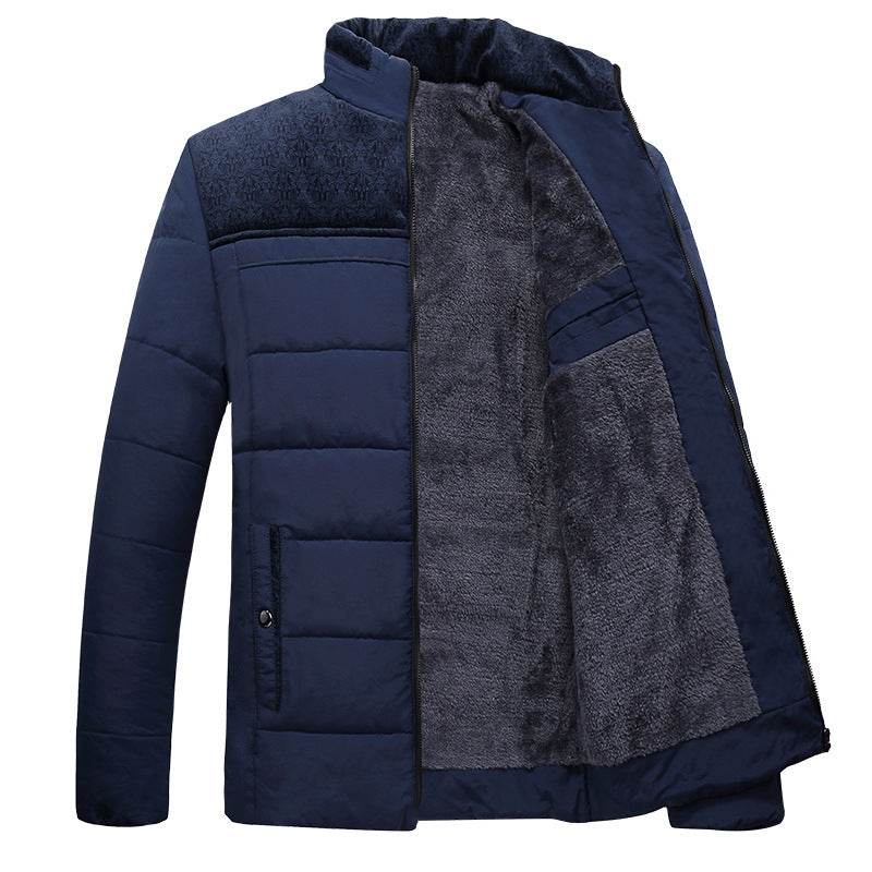 Middle-aged men's business casual down padded jacket - Mubimart