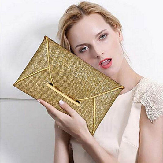 Sequin glitter clutch - Mubimart
