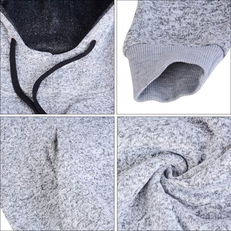 Autumn Winter Solid Hoodies - Mubimart