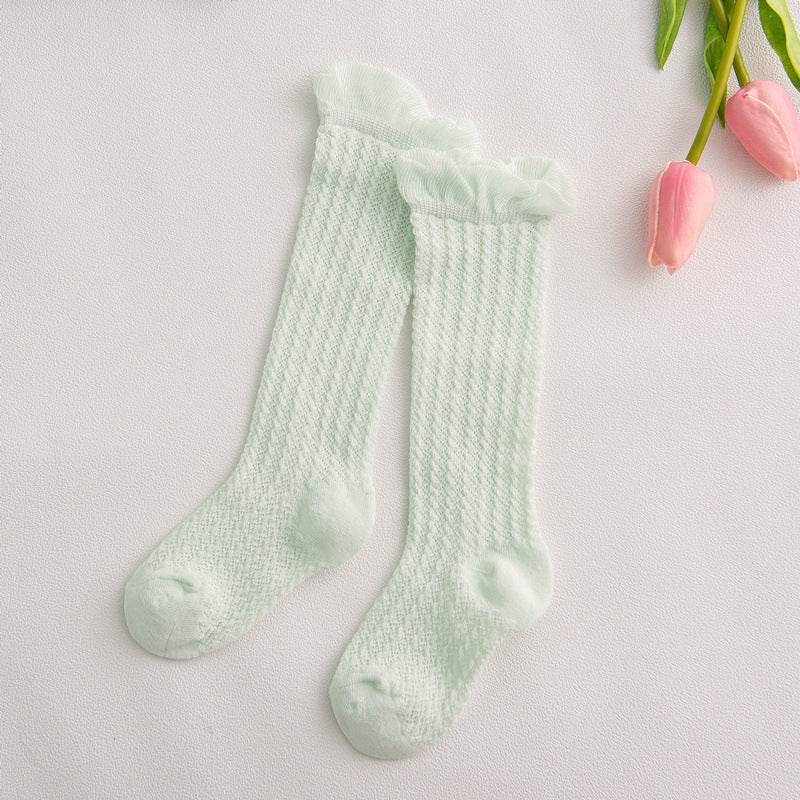 Mesh breathable over the knee mosquito socks - Mubimart