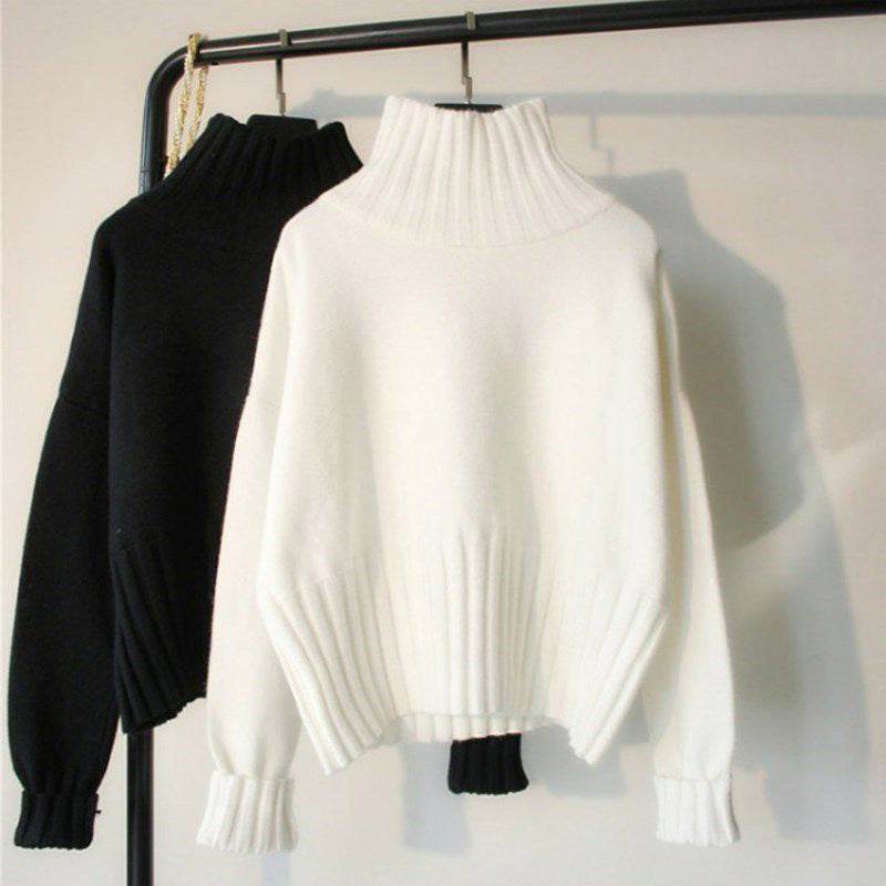 Turtleneck pullover - Mubimart