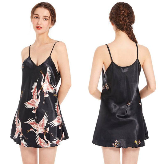 Women's Short Slimming Slip Dress - Mubimart