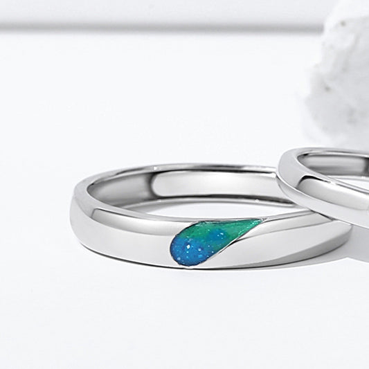 Sterling Silver Senz Fit Couple Couple Rings