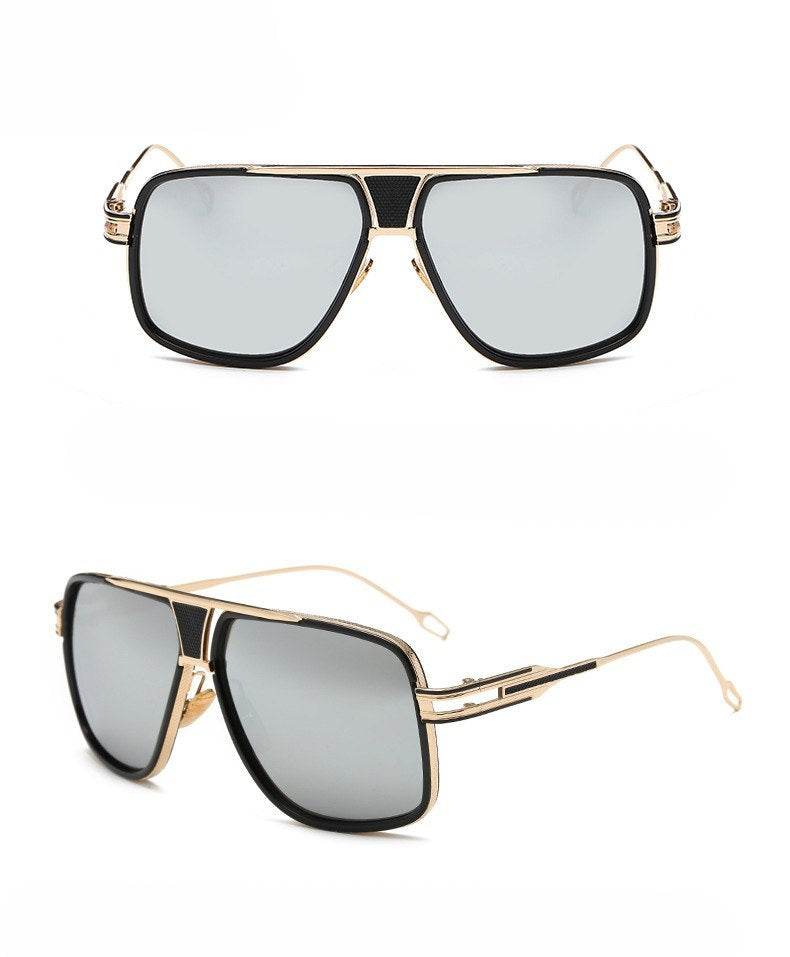 Sunglasses Men Brand Designer Sun Glasses Driving Oculos De Sol Masculino Grandmaster Square Sunglass - Mubimart