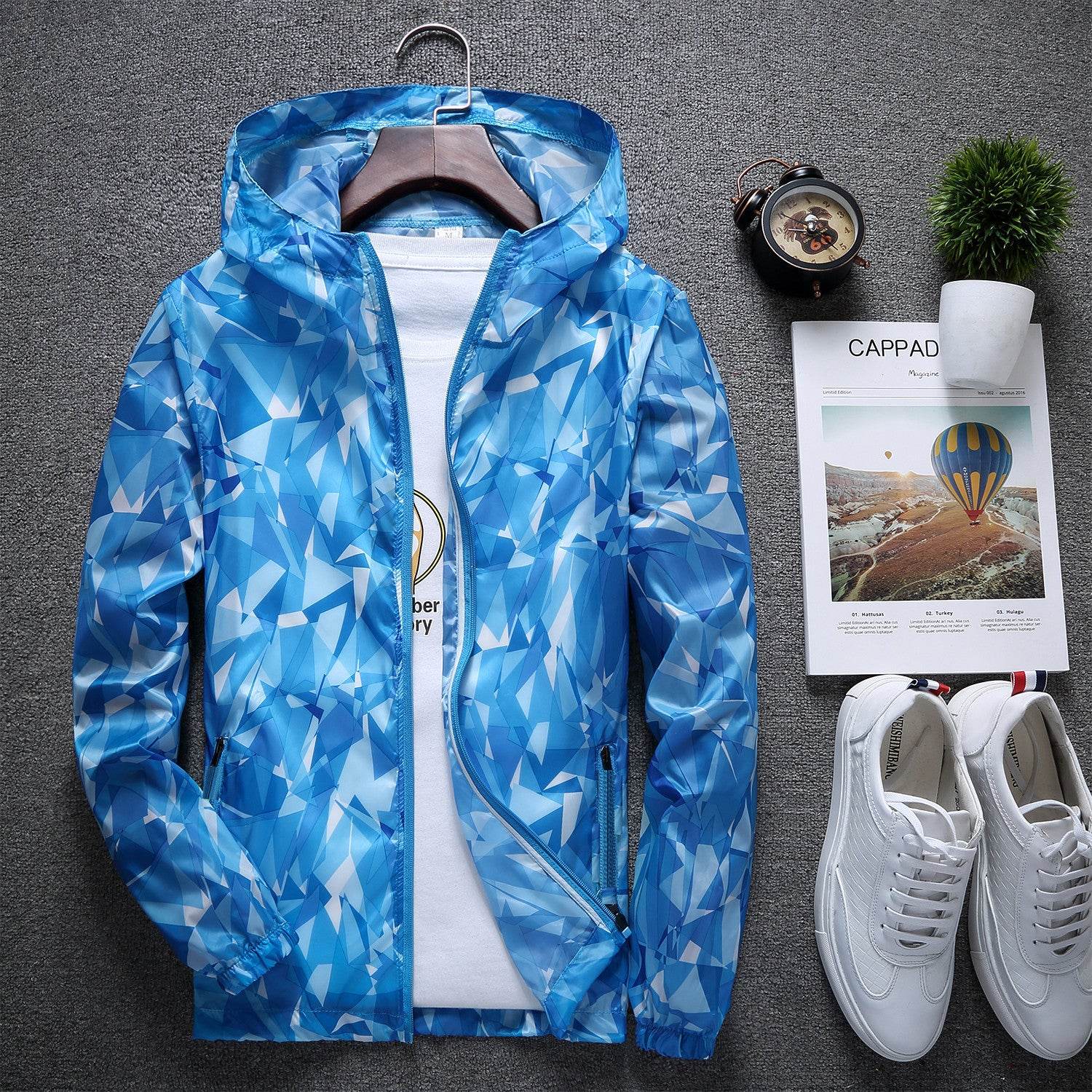 Lightweight sports trench coat - Mubimart