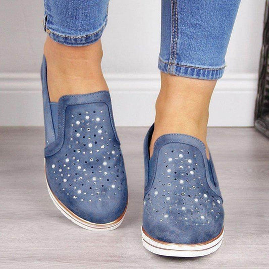 Water diamond upper shoes - Mubimart
