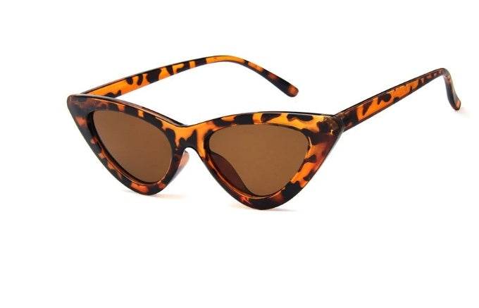 Retro Triangle Cat-eye Sunglasses - Mubimart