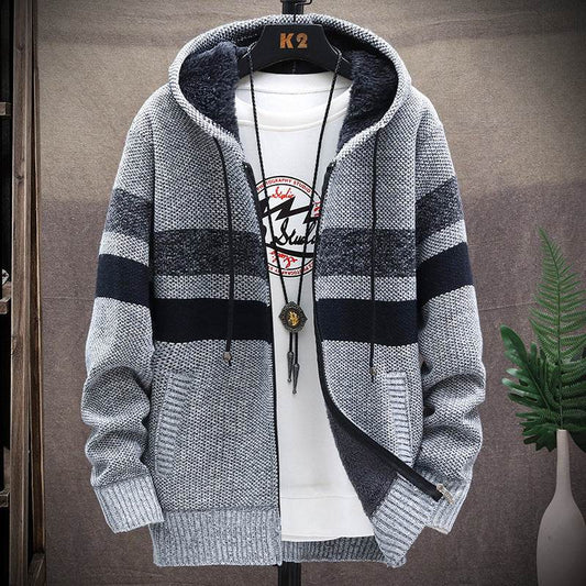 Men's knitted cardigan - Mubimart