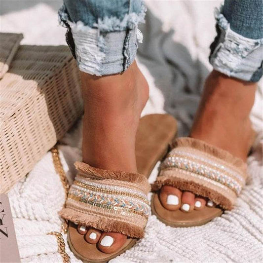 Women's flat sandals - Mubimart