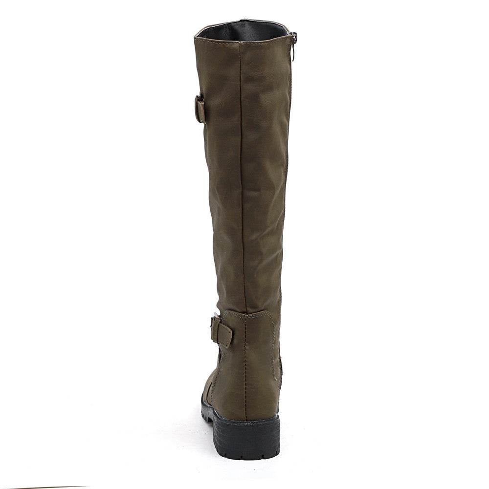 Large size women's boots over the knee boots - Mubimart