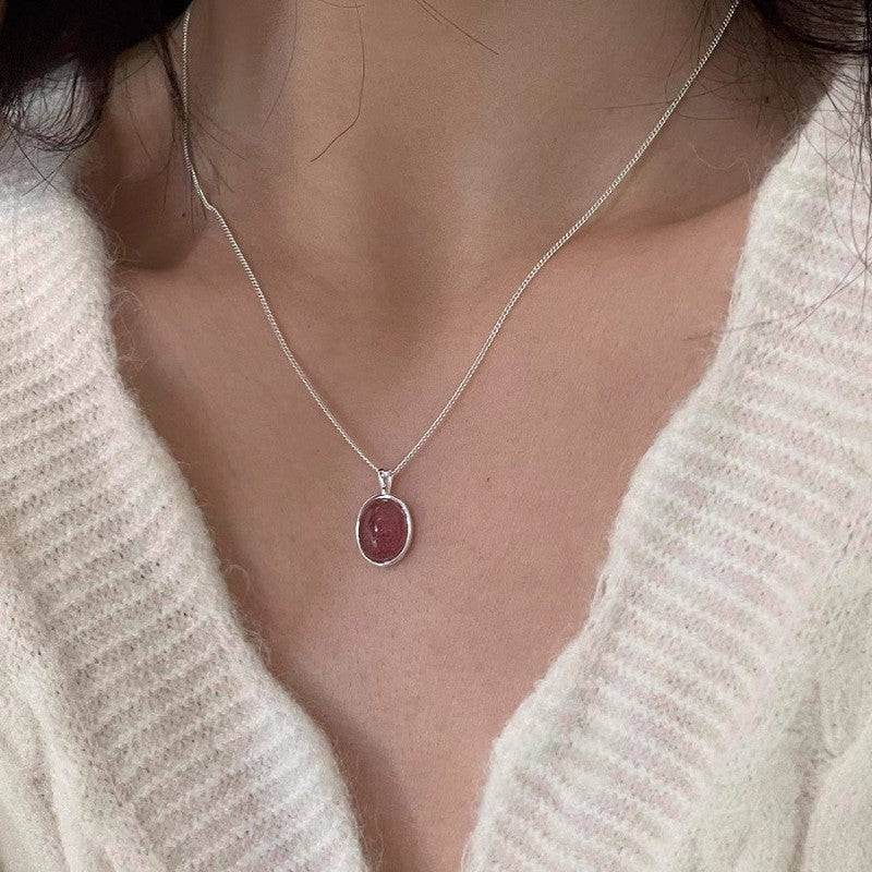 Love Pearl Clavicle Chain Necklace For Women - Mubimart