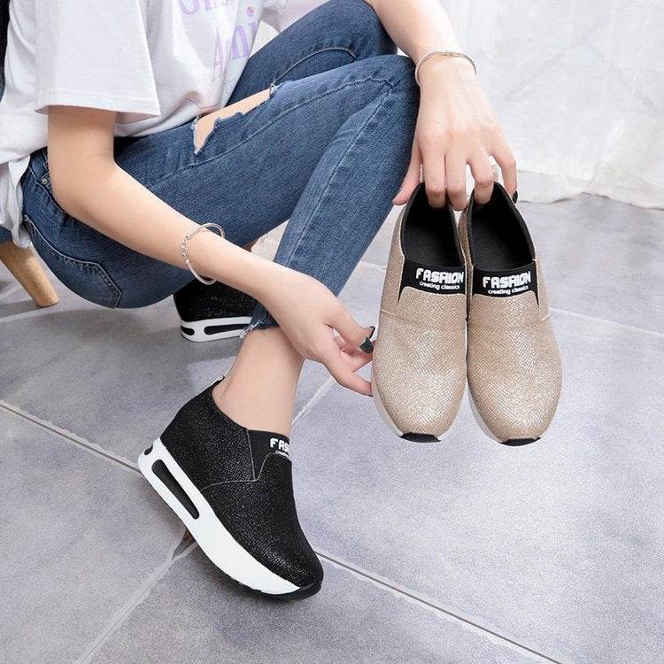 Stylish elegant sneakers for women - Mubimart