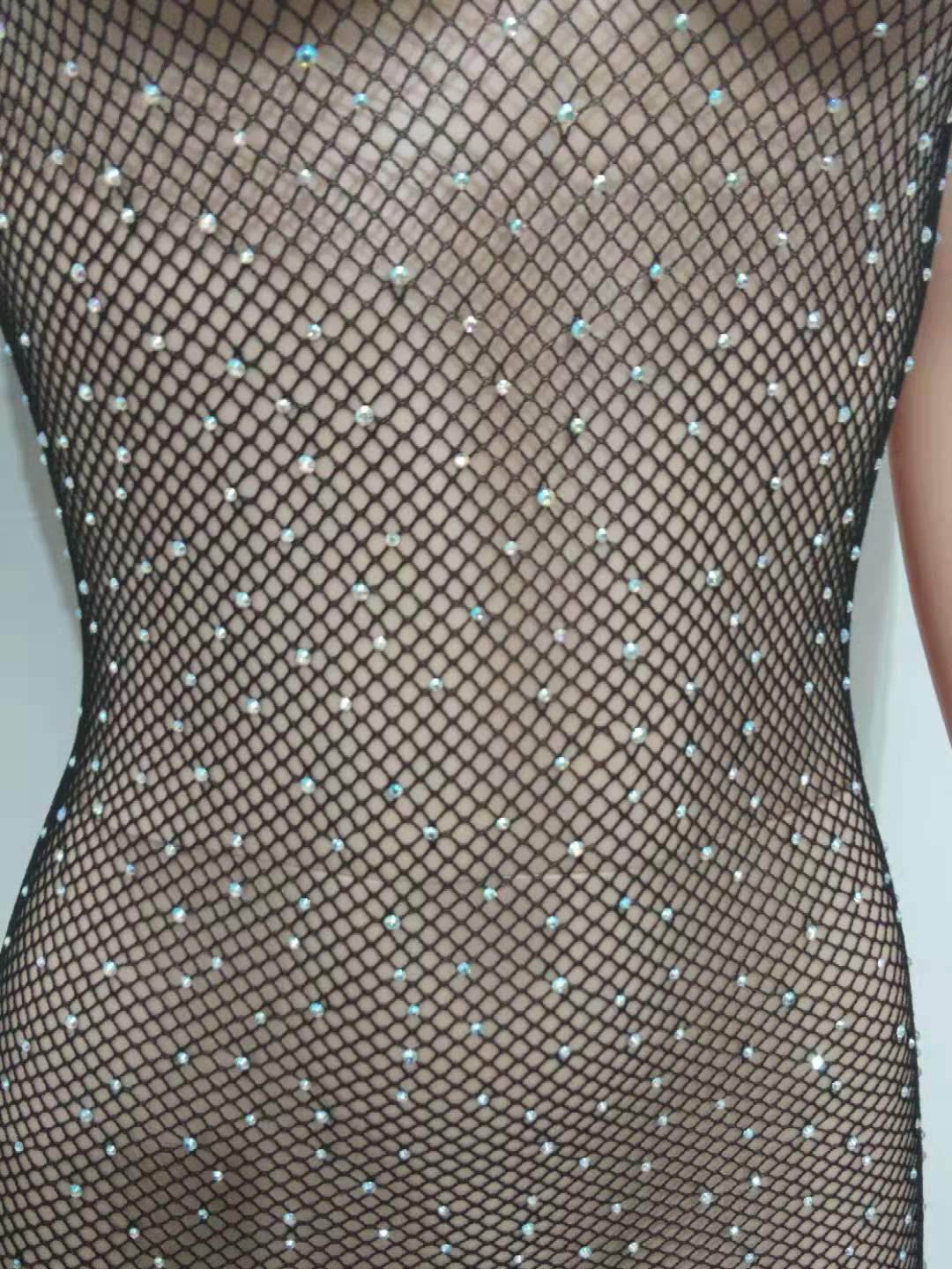 Hot drilling bodysuit - Mubimart