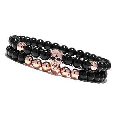 Metal Smile Skull Bracelets - Mubimart