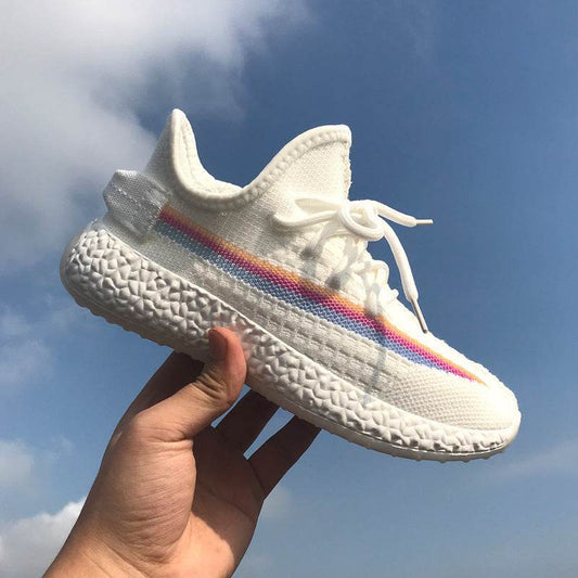 Breathable mesh daddy shoes women sneakers - Mubimart