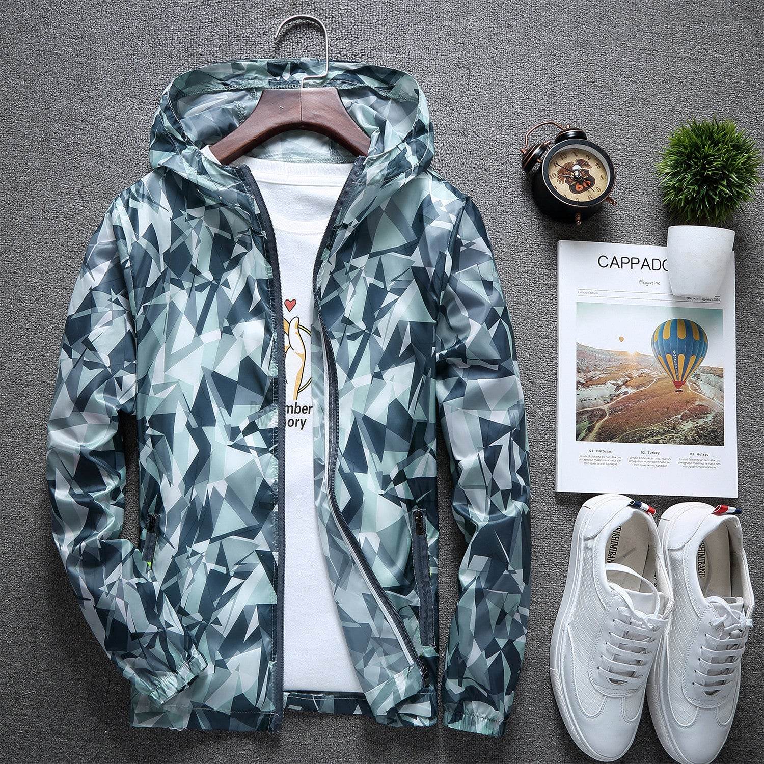 Lightweight sports trench coat - Mubimart