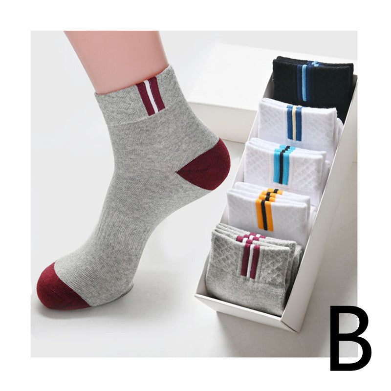 Men's In-tube Socks Trendy In-tube Socks Fashion Polyester Socks - Mubimart -  