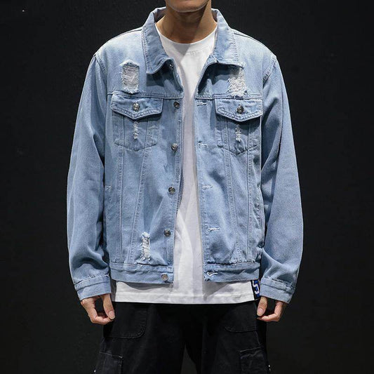 Men's denim jacket - Mubimart