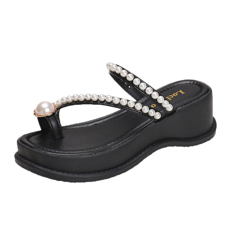 New Korean Version Of The Platform Slipper Woman - Mubimart -  