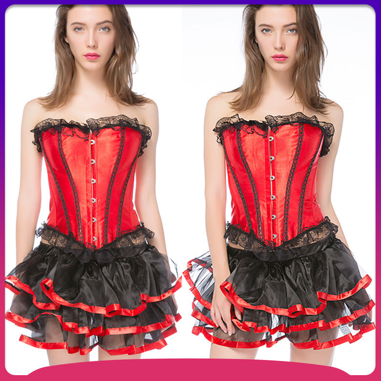 Fashion Suit Palace Abdomen Corset Waist Corset - Mubimart -  