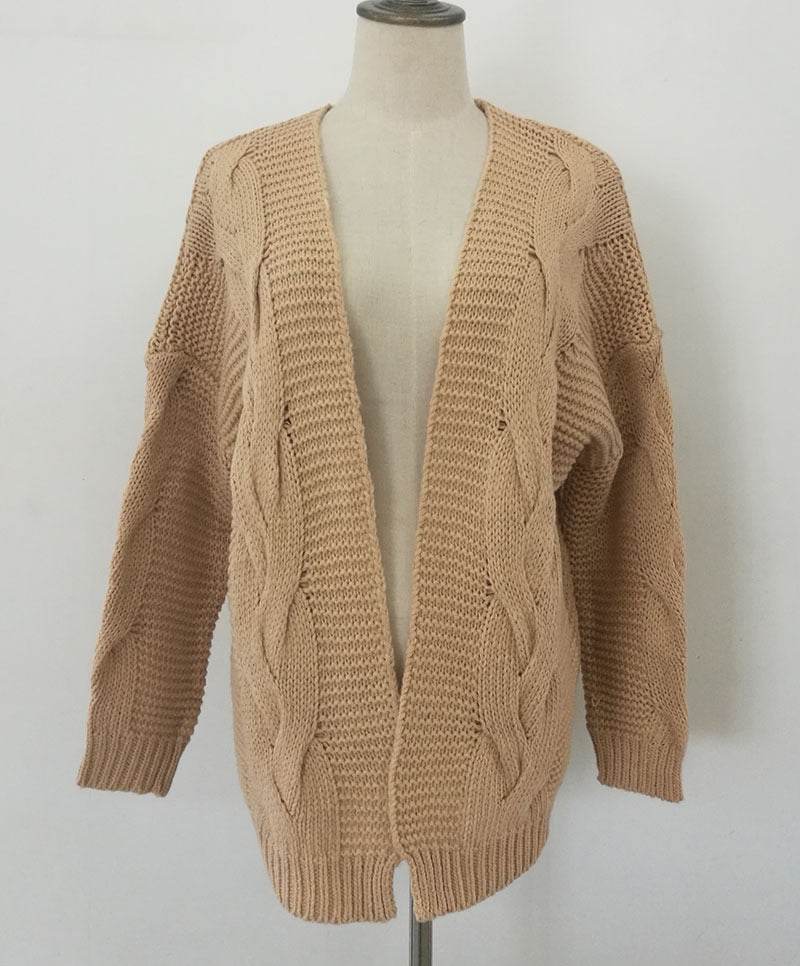 Loose plus size sweater - Mubimart