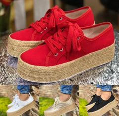 Espadrilles van canvas