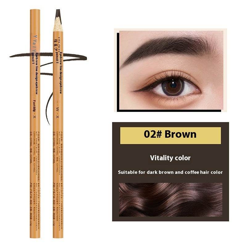 Positioning Eyebrow Pencil Eyebrow Line Design Pen Waterproof Anti-hemp Tattoo Embroidery For Teachers - Mubimart