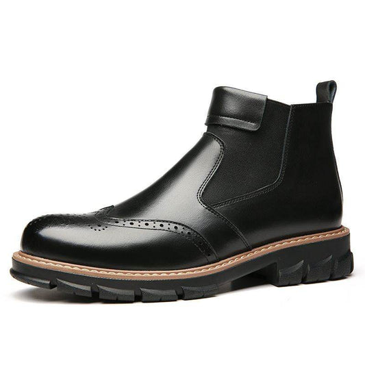Martin boots platform boots retro ankle boots - Mubimart