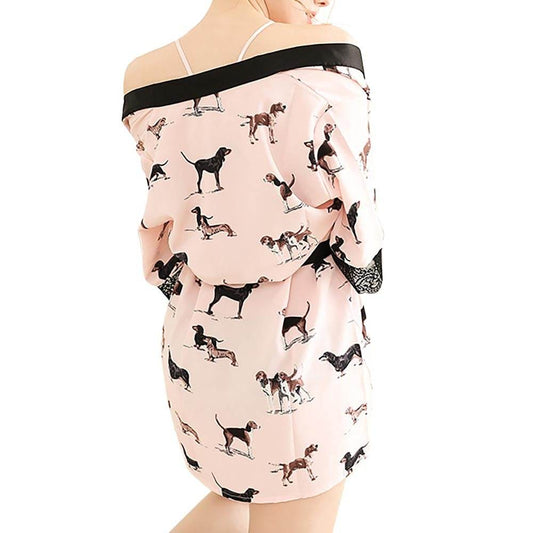 Sexy nightgown suit - Mubimart