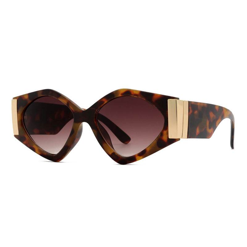Fashion Small Frame Cat Eye Female Sunglasses - Mubimart