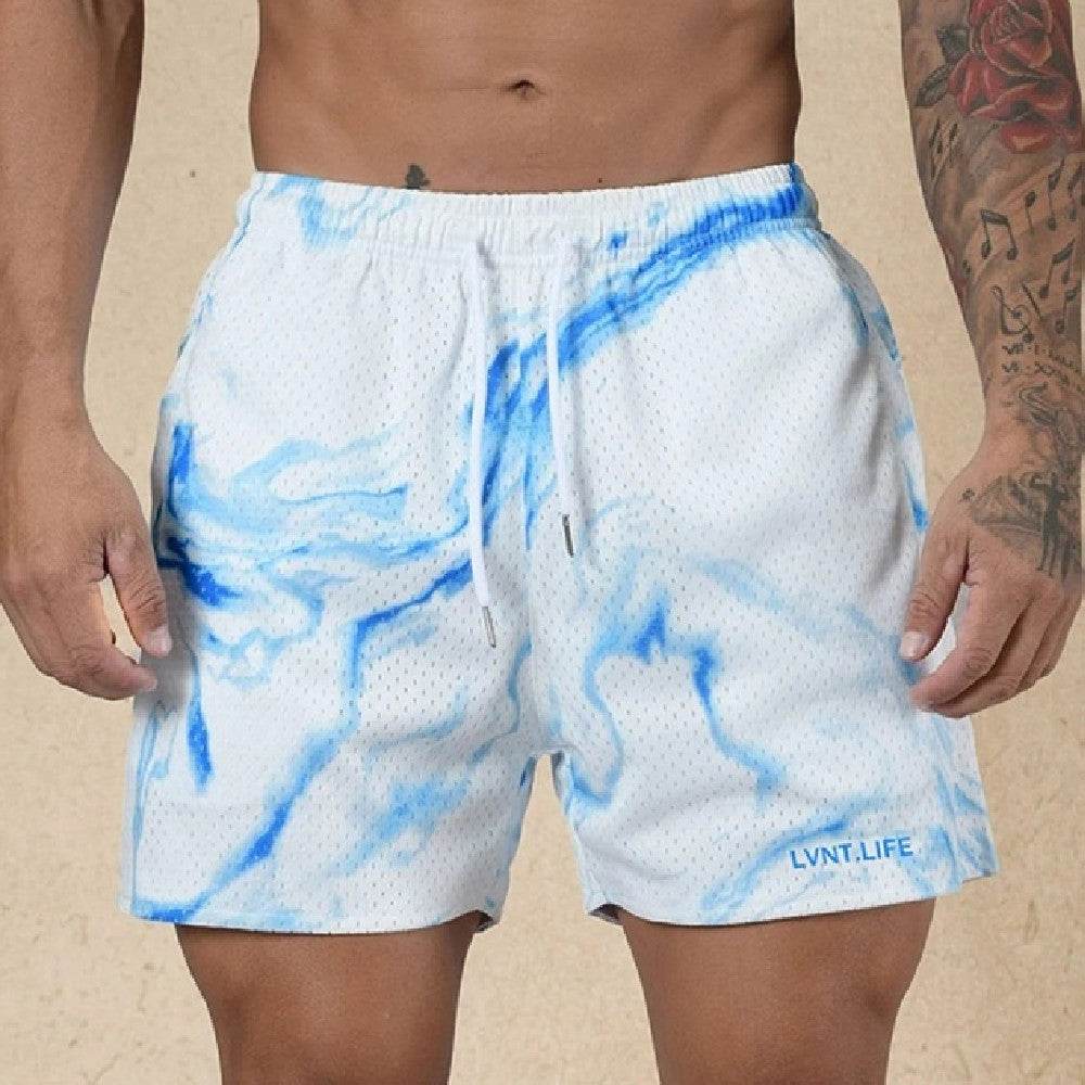 American Casual Shorts Exercise Workout Pants - Mubimart