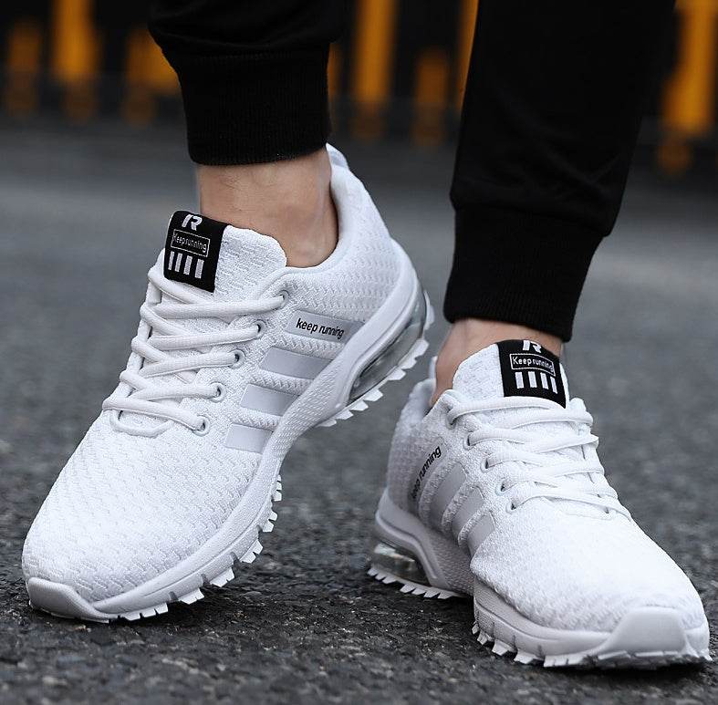 Best selling couple sports shoes breathable mesh outdoor men and women running shoes sports shoes fitness jogging shoes men - Mubimart