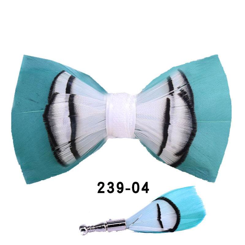 Men's Bow Tie Pink Bow Tie - Mubimart