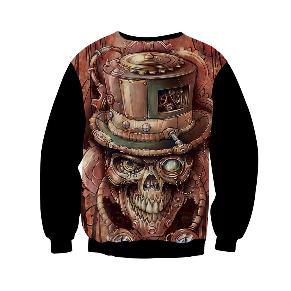 Pullover sweater 3D digital printing sweater